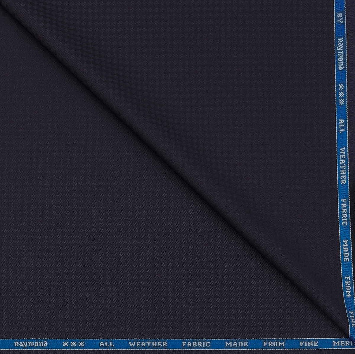 Trouser Fabric Raymond Wool Blended Dobby Colour Plum Wine