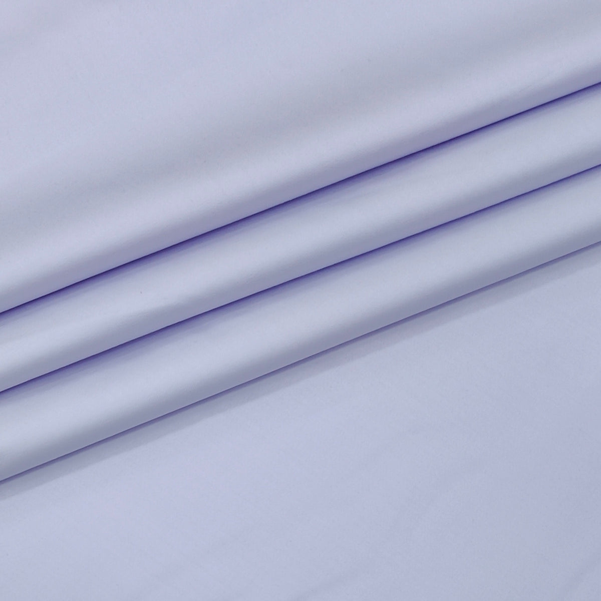Shirt Fabric Donear Super Fine 60s Giza Cotton Satin Plain Colour Soft Lavender