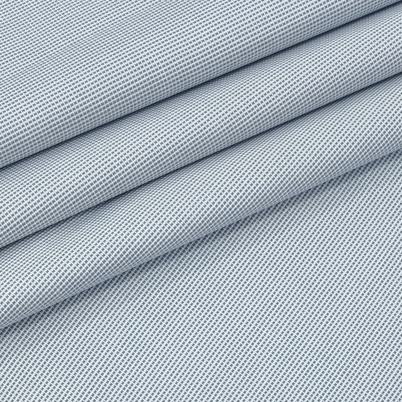 Shirt Fabric Arvind 100% Pure Cotton Micro Check Colour Bluish Grey