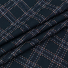 Shirt Fabric Donear LA Finish Premium Giza Cotton Tartan Check Colour Multicolour
