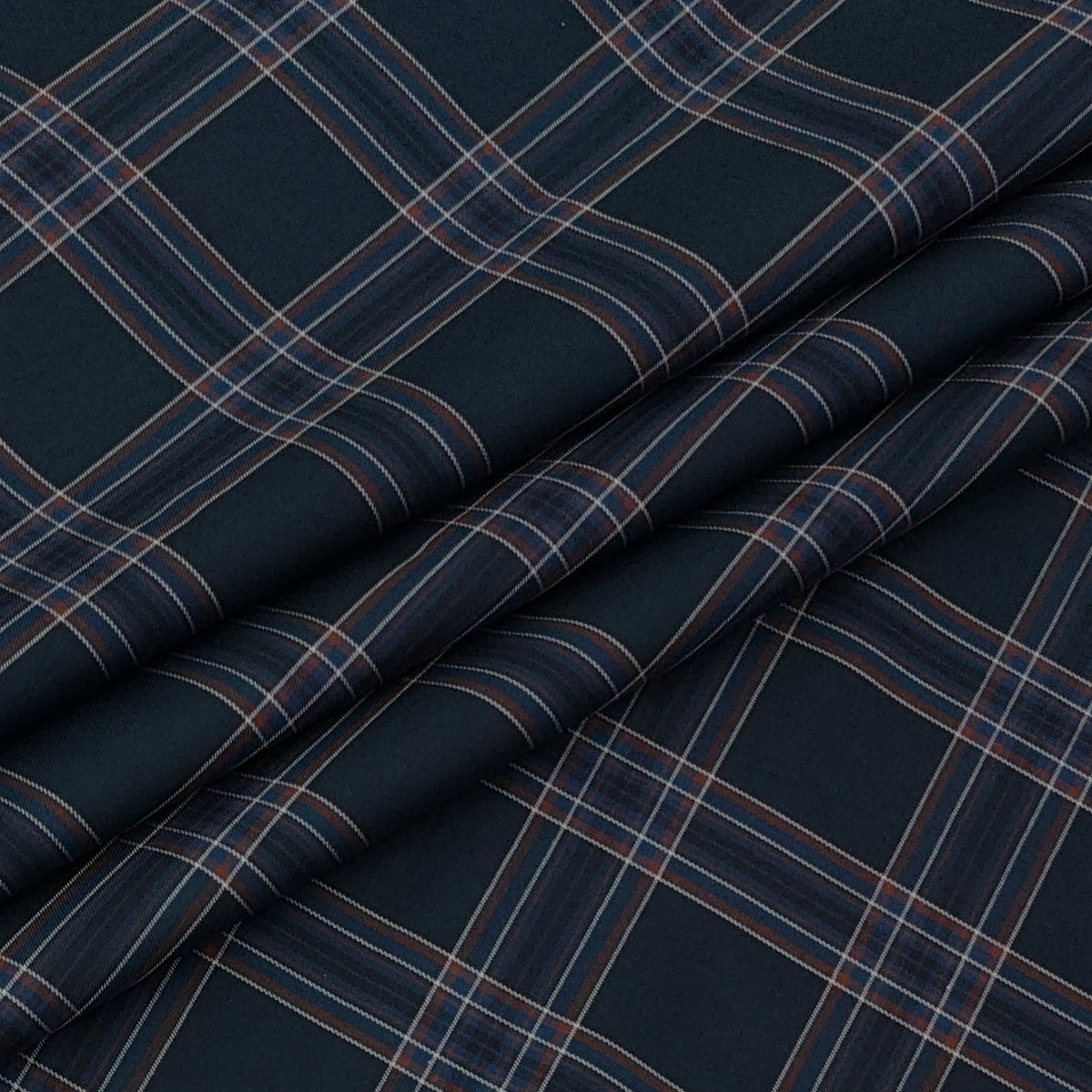 Shirt Fabric Donear LA Finish Premium Giza Cotton Tartan Check Colour Multicolour