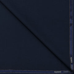 Suit Fabric Raymond Exotic Super 120s Count Luxurious 70% Rich Wool Micro Dobby Color Dark Blue