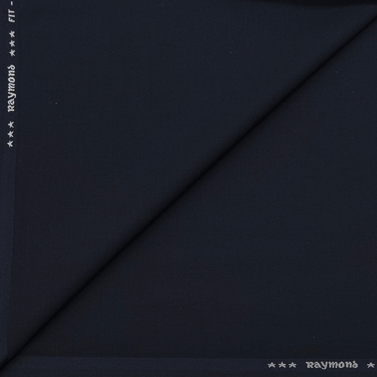 Suit Fabric Raymond Exotic Super 120s Count Luxurious 68% Rich Wool Stretchable Self Structure Color Bluish Black