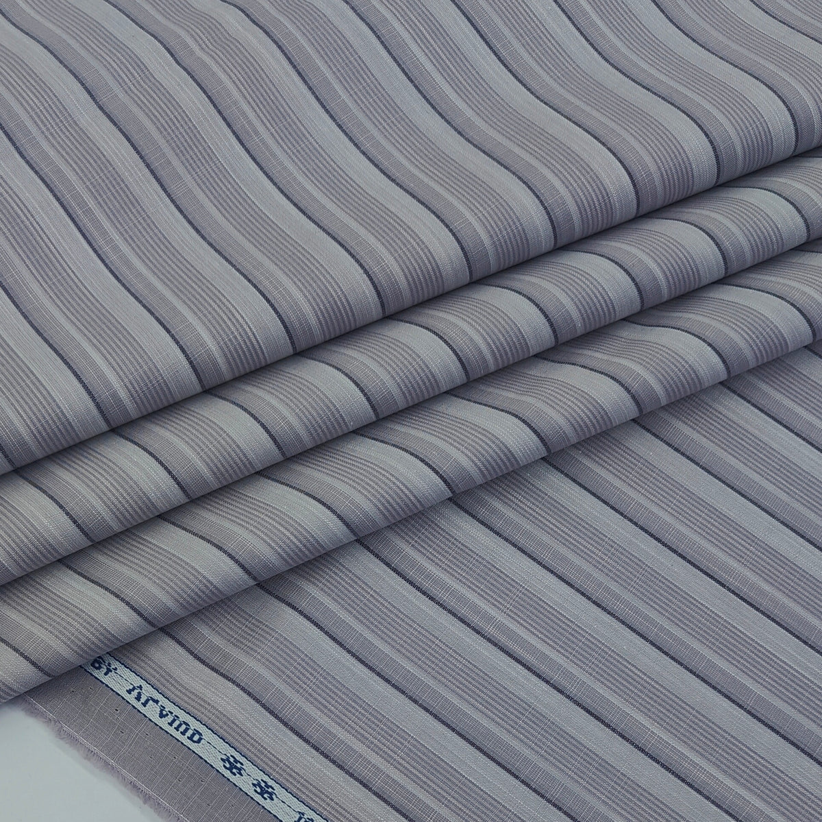 Shirt Fabric Arvind 100% Pure Cotton Patta Lining Colour Multicolour