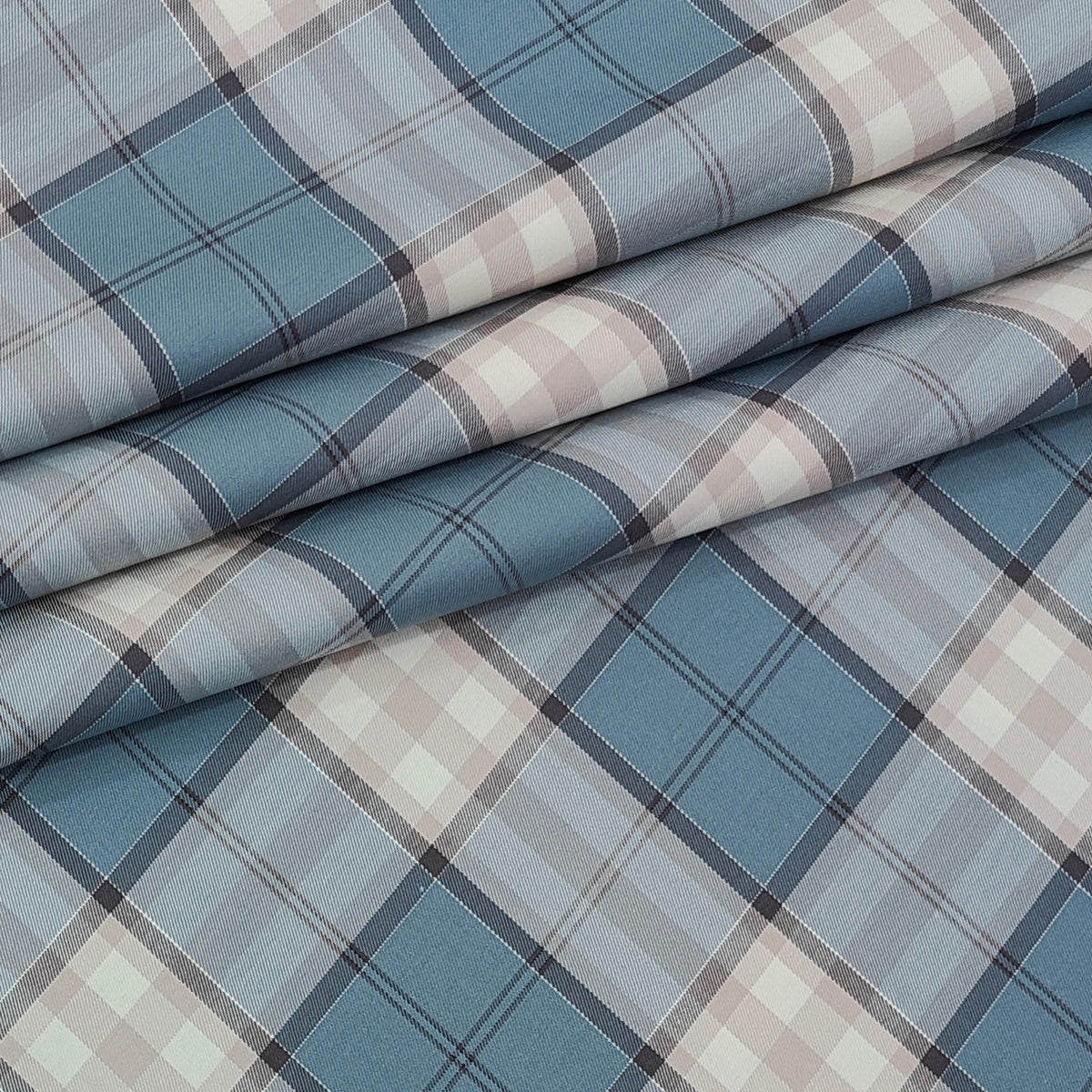 Shirt Fabric Donear LA Finish Premium Giza Cotton Tartan Check Colour Multicolour