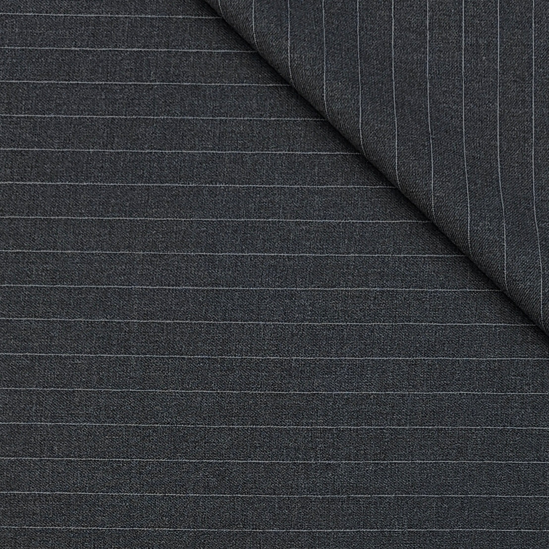 Trouser Fabric Raymond Wool Blended Lining Colour Grey