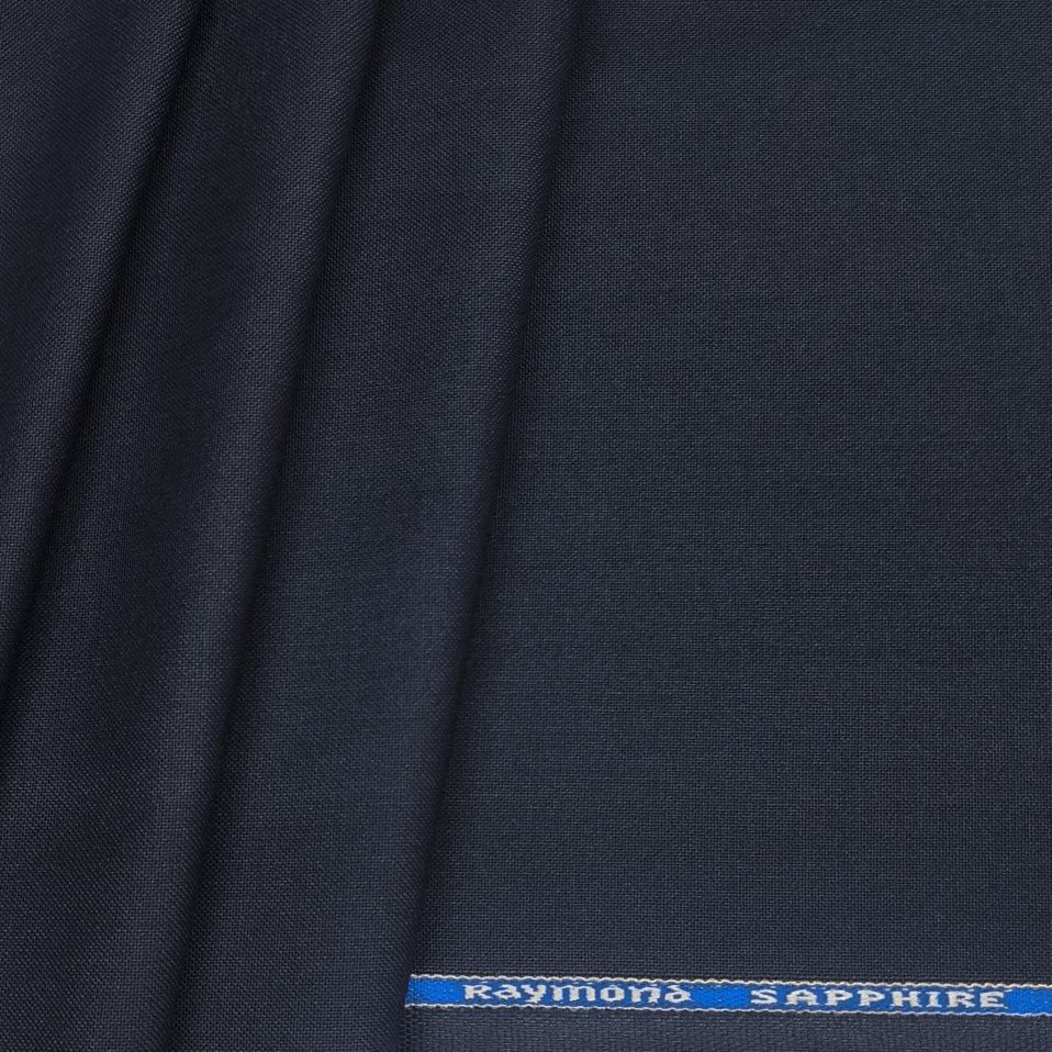 Raymond Sapphire Terry wool Matti Trouser Fabric Color Navy Blue