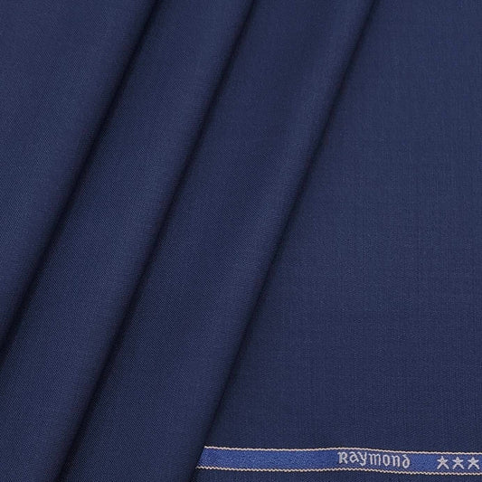 Raymond Premium Fine Count Plain Trouser Fabric Colour Dark Blue