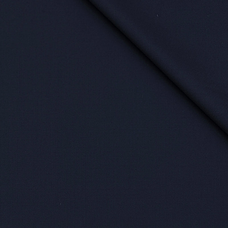 Trouser Fabric OCM Exotic Premium Super 130s Count 40% Merino Wool Plain Color Dark Blue