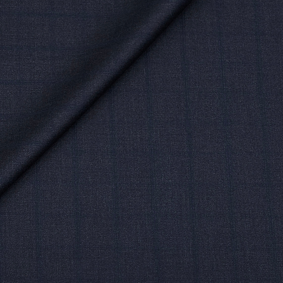 Trouser Fabric Canetti Italy Luxury TR Broad Check Colour Greyish Blue