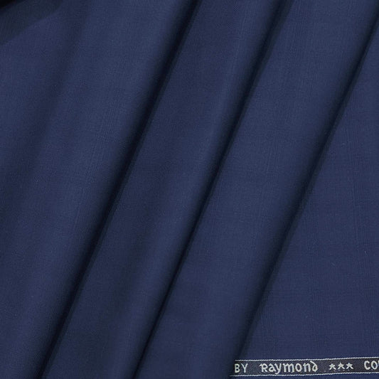 Raymond Premium T/R Plain Dark Blue Blazer Fabric