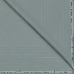 Trouser Fabric OCM Exotic Premium Super 150s Count 40% Merino Wool Lining Color Pistachio Green
