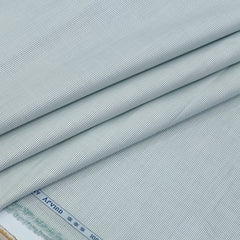Shirt Fabric Arvind 100% Pure Cotton Micro Check Colour Greenish Grey