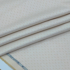 Shirt Fabric Arvind 100% Pure Cotton Dobby Colour Brown
