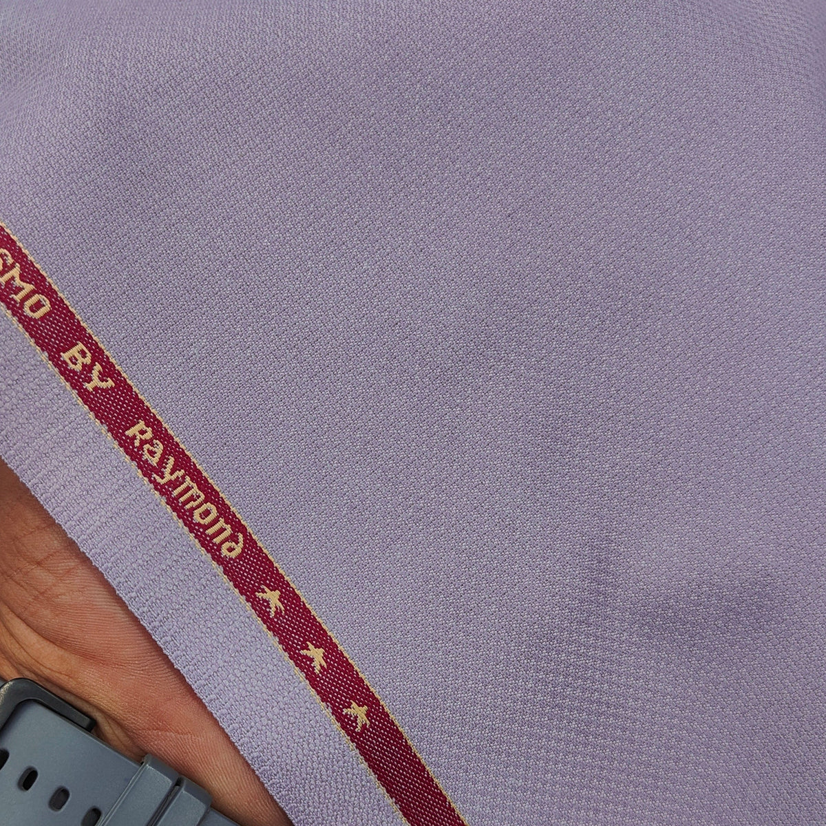 Combo Raymond Lavender Trouser Fabric And Mantire 100% cotton Plain White Shirt Fabric