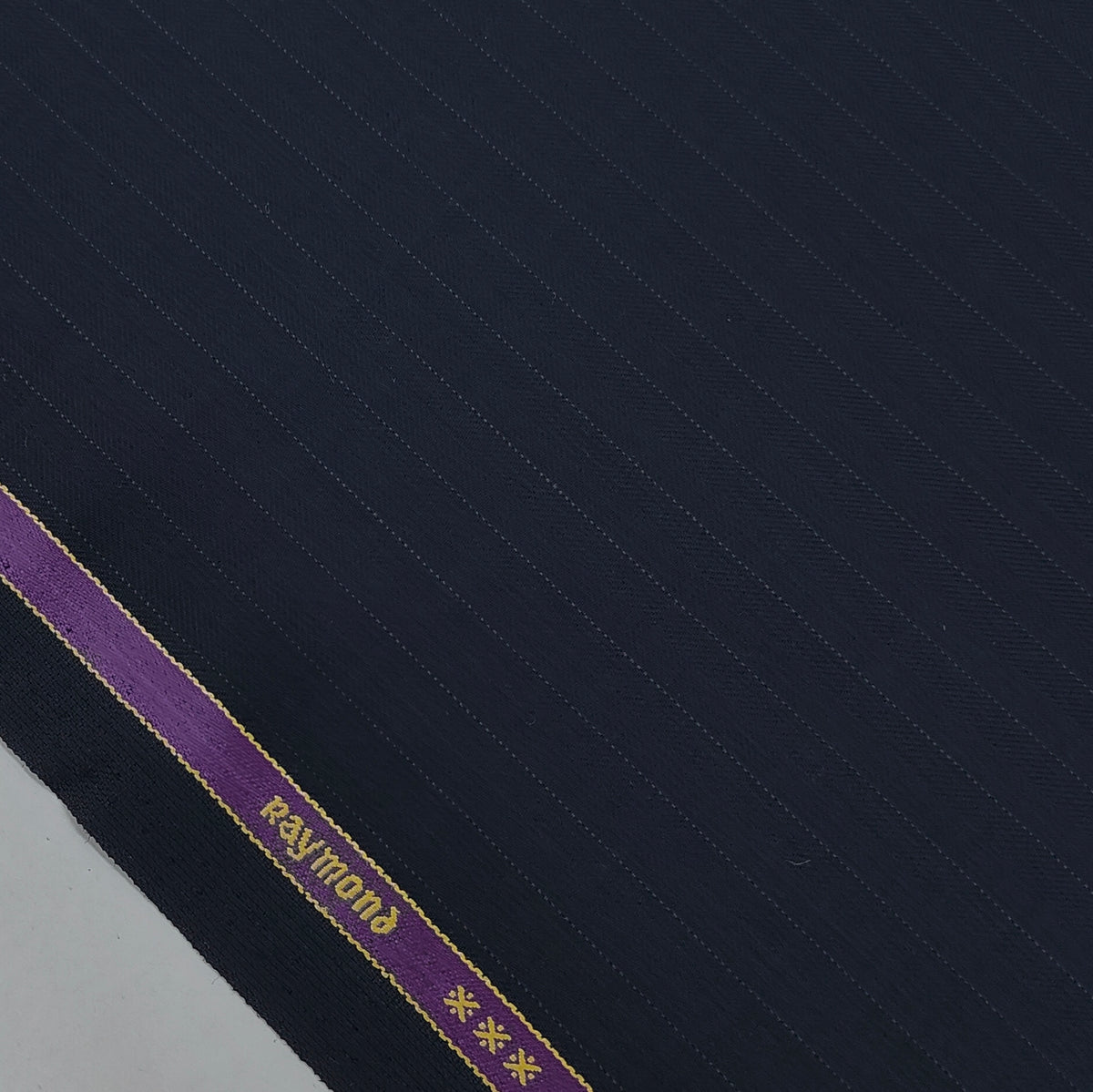 Trouser Fabric Raymond Wool Blended Lining Colour Dark Midnight Blue