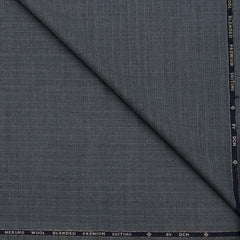 Trouser Fabric OCM Exotic Premium Super 130s Count 40% Merino Wool Lining Color Worsted Grey
