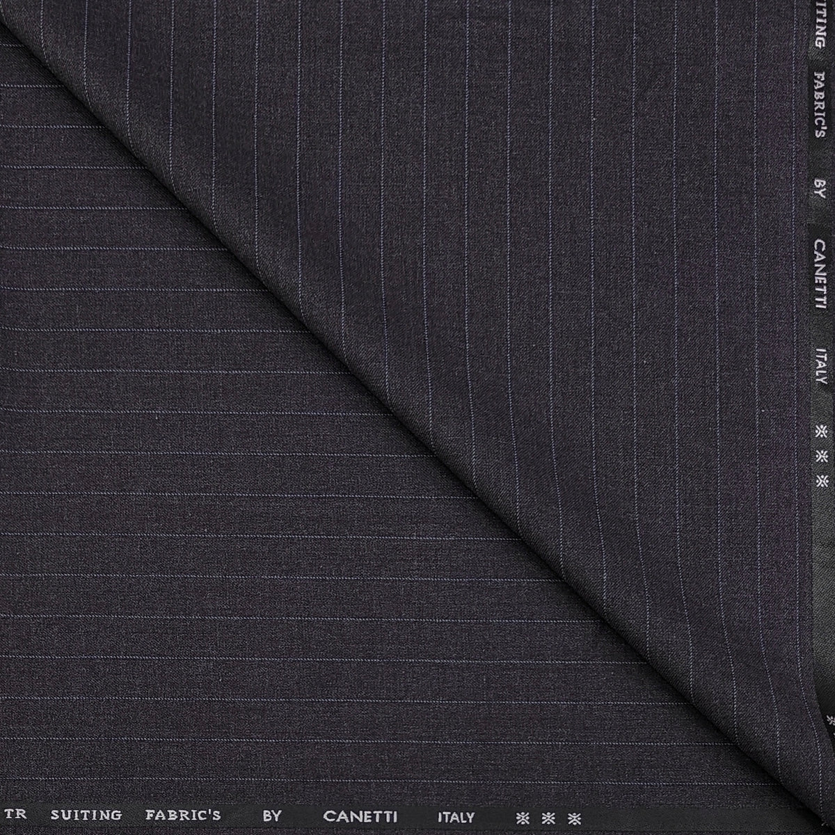 Trouser Fabric Canetti Italy Luxury TR Lining Colour Dull Wine