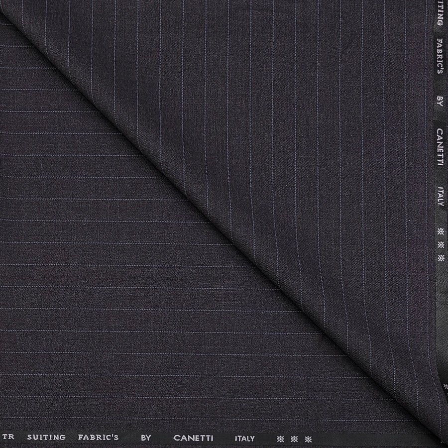 Trouser Fabric Canetti Italy Luxury TR Lining Colour Dull Wine
