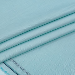 Shirt Fabric Arvind 100% Pure Cotton Micro Check Colour Mint Green