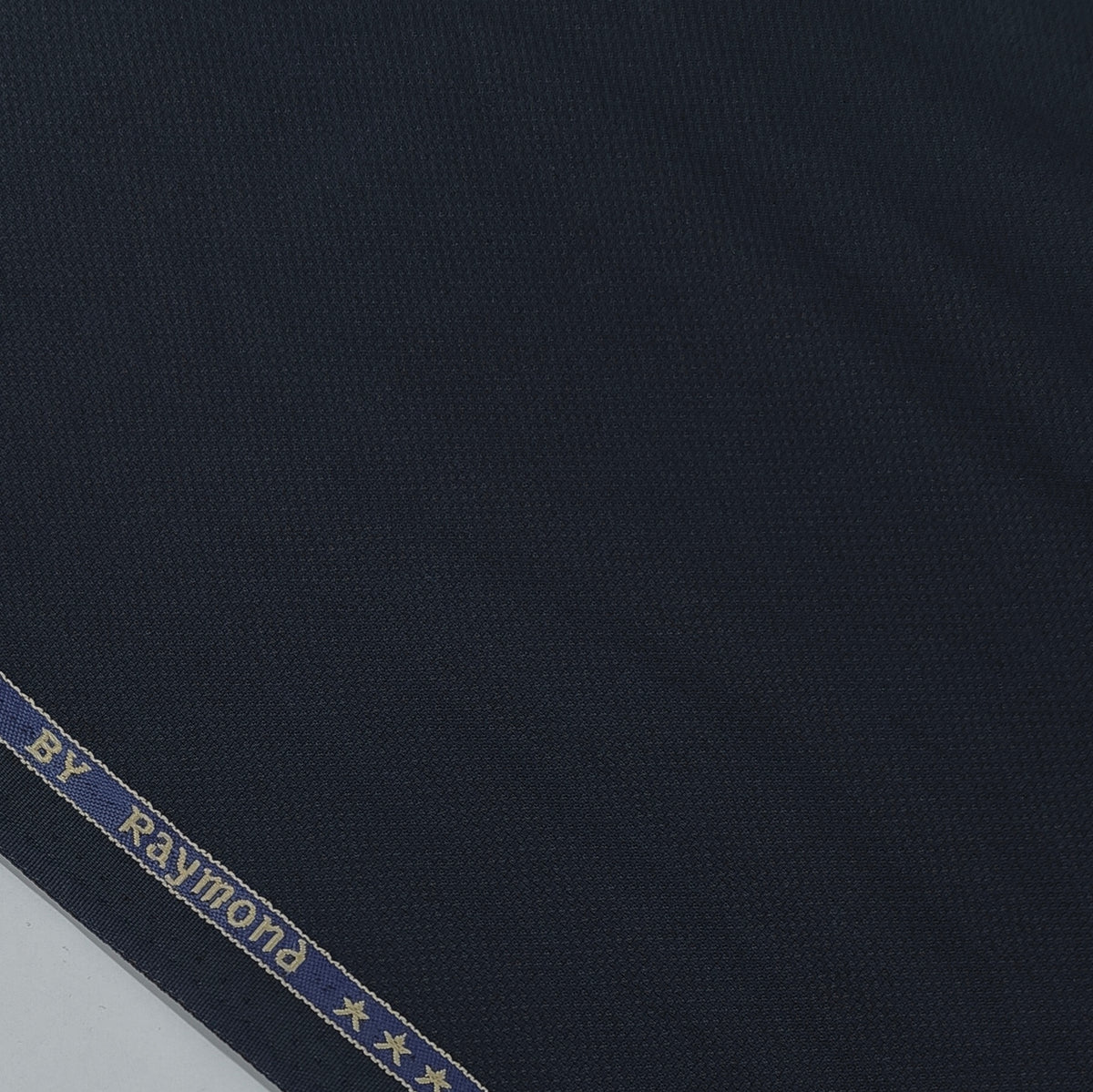 Blazer Fabric Raymond Poly Viscose Textured Colour Dark Space Blue