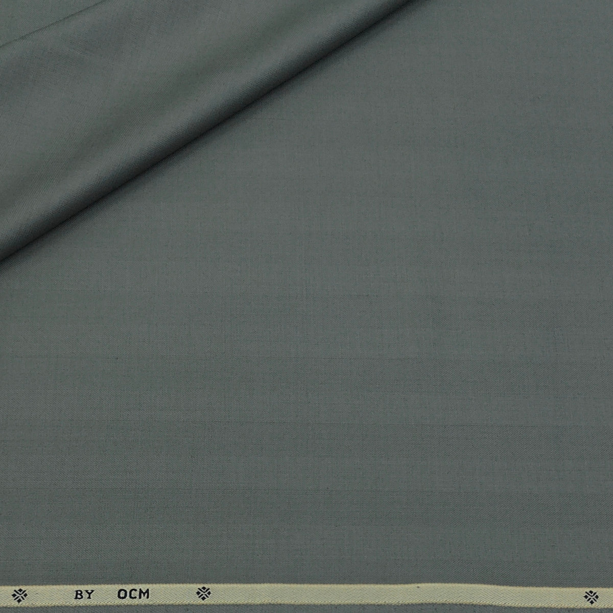 Trouser Fabric OCM Exotic Premium Super 150s Count 40% Merino Wool Self Lining Color Croma Green