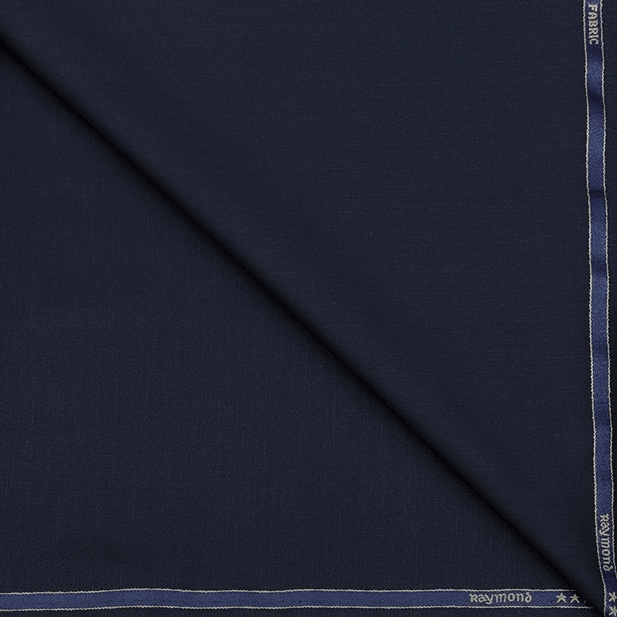 Blazer Fabric Raymond Poly Viscose Plain Colour Dark Blue