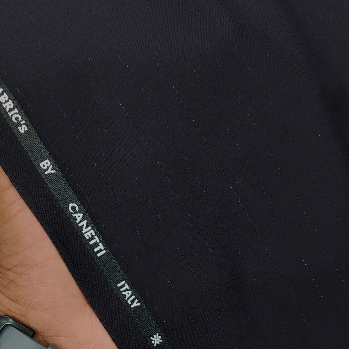 Trouser Fabric Canetti Italy Luxury TR Lining Colour Dark Wine