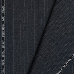 Tweed Blazer Fabric OCM 100% Premium Wool Lining Colour Dark Grey