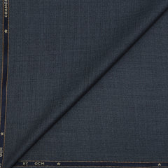 Trouser Fabric OCM Exotic Premium Super 110s Count 45% Merino Wool Self Structure Color Iron Grey