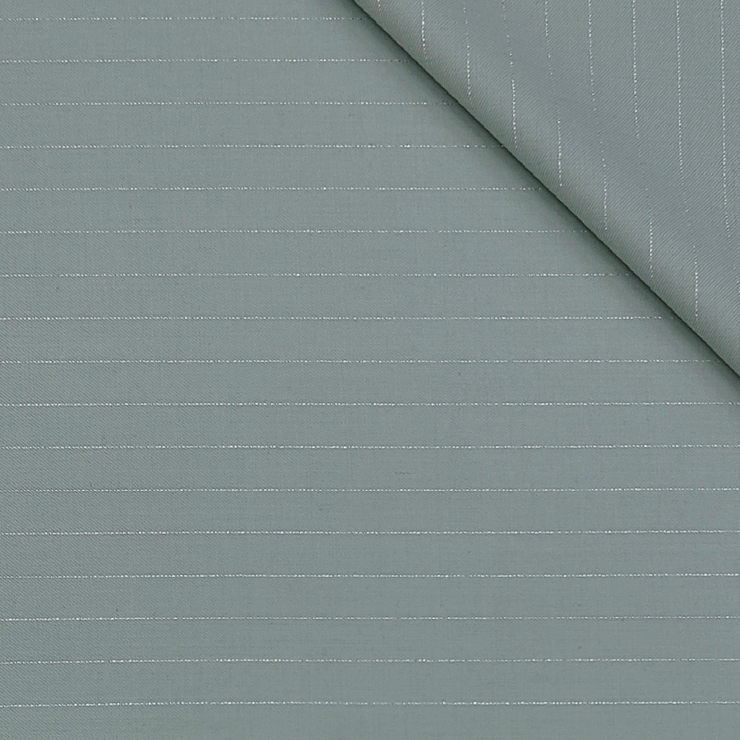 Trouser Fabric OCM Exotic Premium Super 150s Count 40% Merino Wool Lining Color Pistachio Green