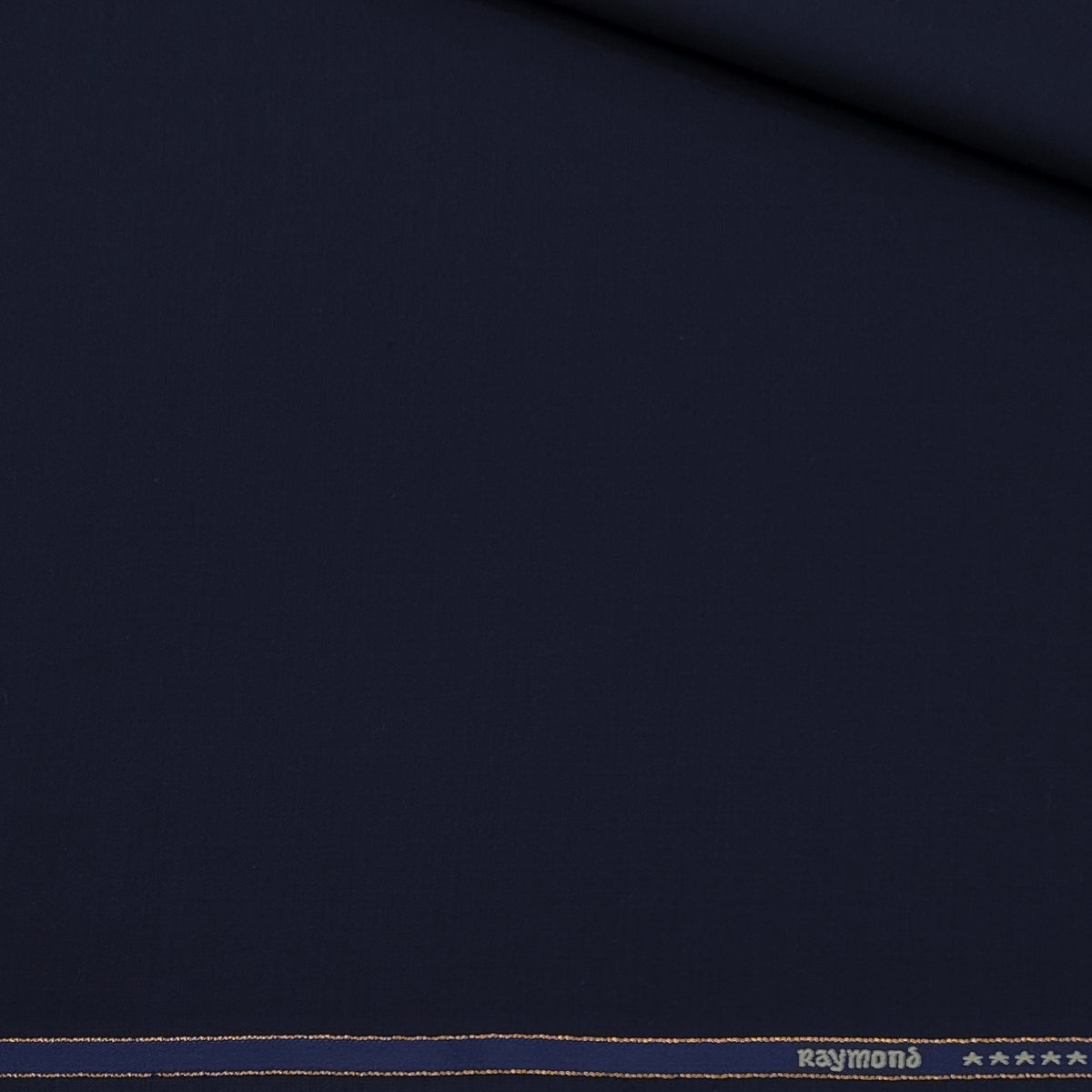 Suit Fabric Raymond Exotic Super 140s Luxurious 70% Rich Wool Plain Color Dark Blue