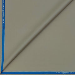 Raymond Exotic Premium Super 140s Count 30% wool Plain Suiting Fabric Colour Beige