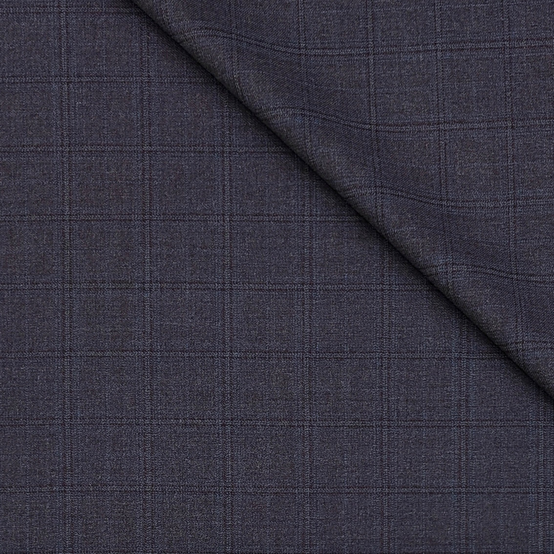 Trouser Fabric Canetti Italy Luxury TR Tartan Check Colour Fade Wine