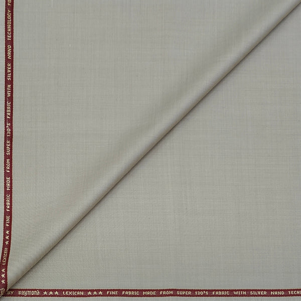 Suit Fabric Raymond Exotic Super 130s Count Luxurious 40% Rich Wool Slub Color Light Brown