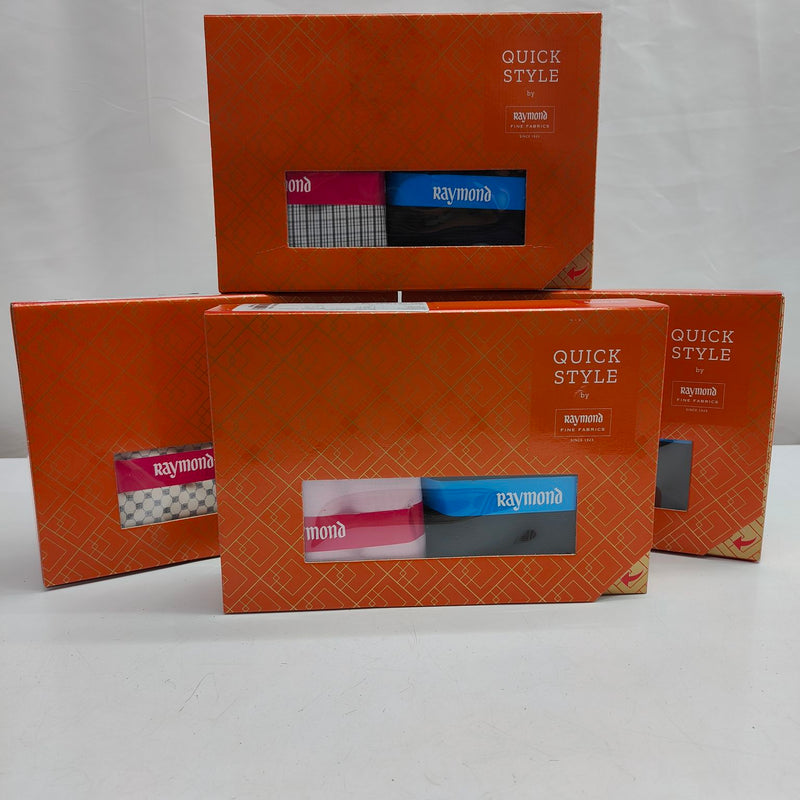Raymond Men's Pant Shirt Fabric Combo Gift Pack MRP 655/-
