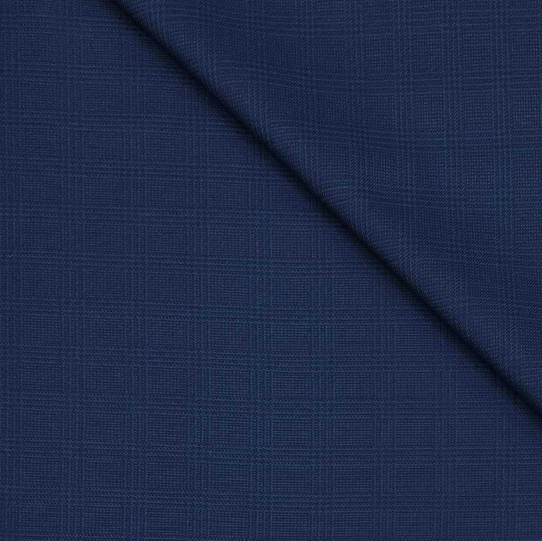 Blazer Fabric Raymond Poly Viscose Check Colour Classic Blue