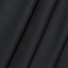 Raymond Fine Count Poly Viscose Dotted Black Blazer Fabric Men