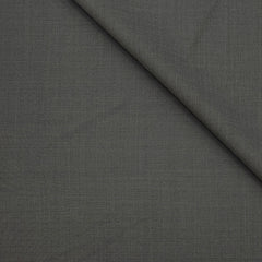 Suit Fabric Raymond Exotic Super 140s Count Luxurious 40% Rich Wool Plain Color Charcoal Dull Brown