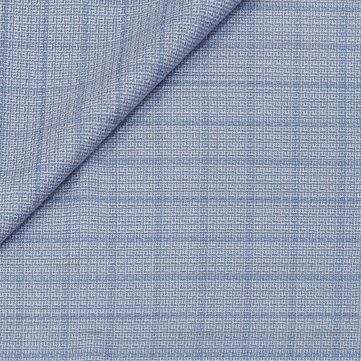 Warm Shirt Fabric Ocm Tartan Check Colour Sky Blue