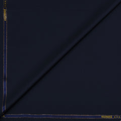 Suit Fabric Raymond Exotic Super 200s Count Luxurious 70% Rich Wool Self Dotted Color Dark Space Blue