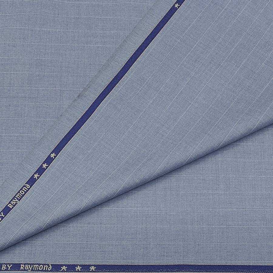 Blazer Fabric Raymond Poly Viscose Lining Colour Sky Blue