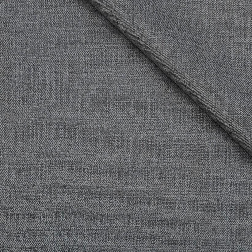 Blazer Fabric Raymond Poly Viscose Structure Colour Zinc Grey