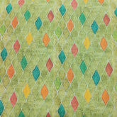 Mantire Special Cotton Blended Floral Fabric for shirt and short Kurta colour Mix Green