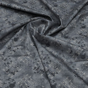 Mantire Special Finest Giza cotton digital Printed shirt Fabric colour Dark Grey