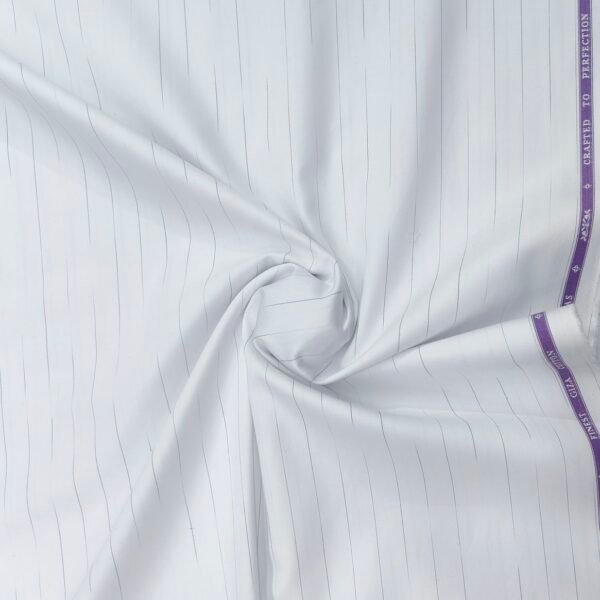 soktas white self lining shirt fabric
