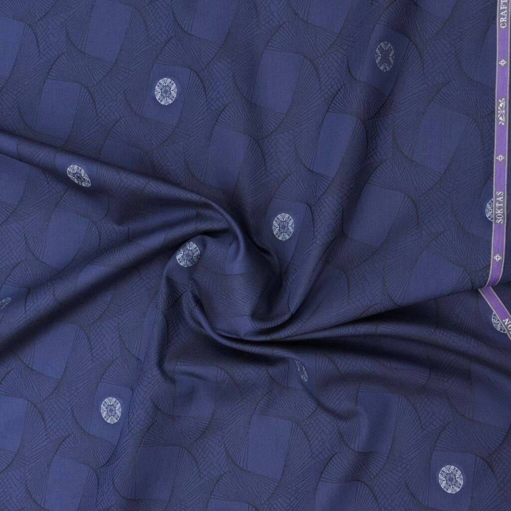 soktas premium butta and jacquard shirt fabric