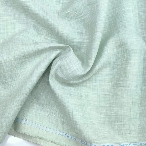 linen club pure linen plain shirt fabric c