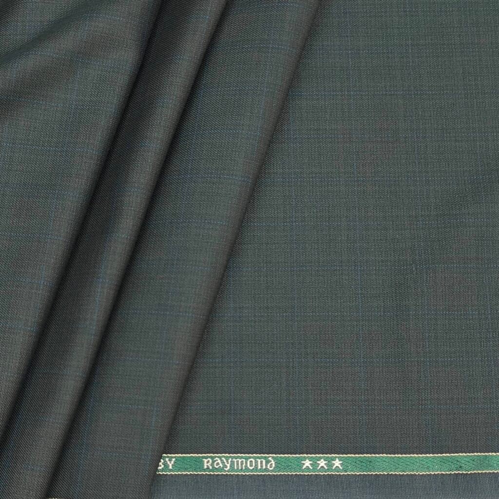 raymond green self check trouser fabric for men