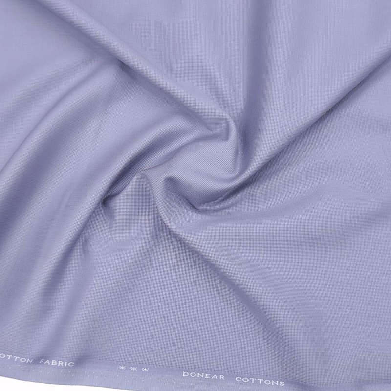 Donear lavender self textured cotton trouser fabric